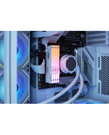 kingston Pamięć DDR5 Fury Beast RGB 16GB(1*16GB)/6000 CL30 EXPO biała nr 2