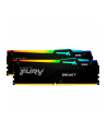 kingston Pamięć DDR5 Fury Beast RGB 32GB(2*16GB)/6400 CL32 EXPO czarna - nr 3