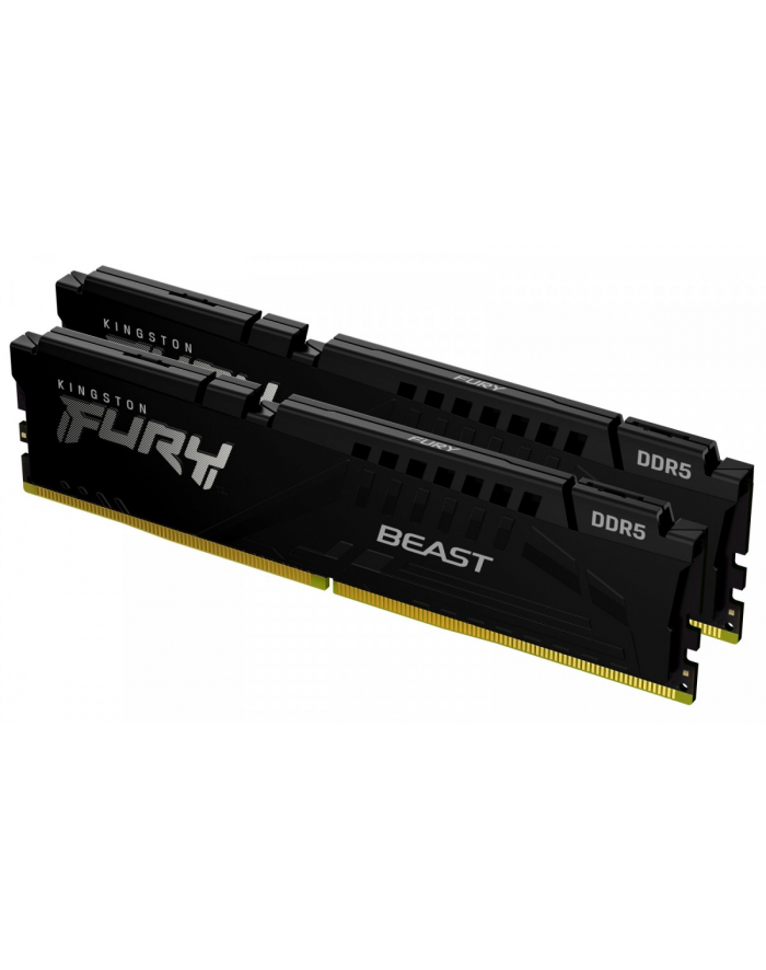 kingston Pamięć DDR5 Fury Beast 64GB(2*32GB)/6400 CL32 EXPO czarna główny