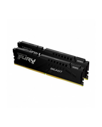 kingston Pamięć DDR5 Fury Beast 64GB(2*32GB)/6400 CL32 XMP czarna