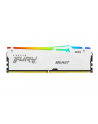 kingston Pamięć DDR5 Fury Beast RGB 16GB(1*16GB)/6400 CL32 biała - nr 1