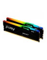 kingston Pamięć DDR5 Fury Beast RGB 32GB(2*16GB)/6400 CL32 EXPO czarna - nr 24