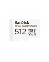 KARTA PAMIĘCI SANDISK HIGH ENDURANCE (rejestratory i monitoring) microSDXC 512GB V30 z adapterem - nr 6