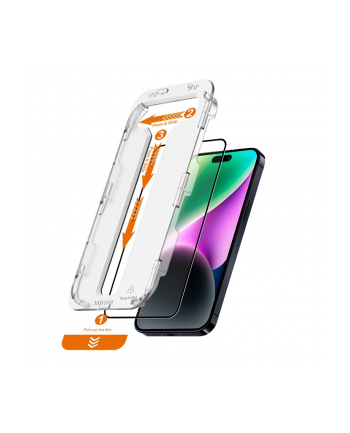 crong Szkło hartowane EasyShield 2-Pack - iPhone 14 / iPhone 13 / iPhone 13 Pro (2 sztuki)