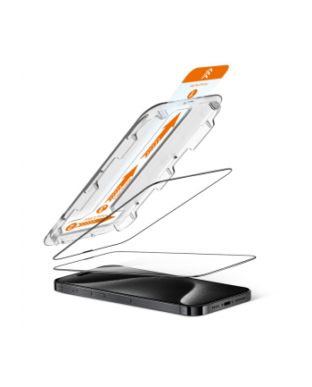 crong Szkło hartowane EasyShield 2-Pack -  iPhone 15 Pro (2 sztuki)