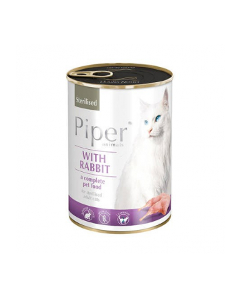 DOLINA NOTECI Piper z królikiem - mokra karma dla kota - 400g nr 1