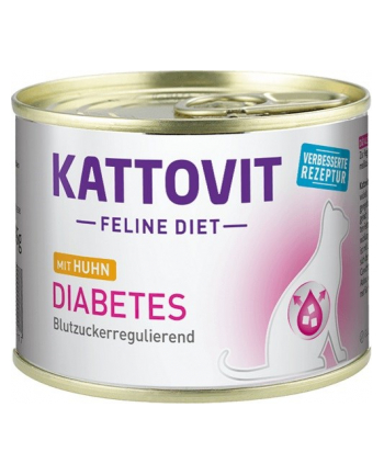 KATTOVIT Diabetes - puszka 185g karma dla kota