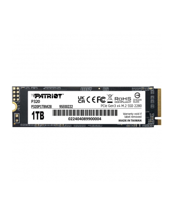 patriot memory SSD Patriot Viper P320 M2 PCI-Ex4 NVMe 1TB 3GB/s