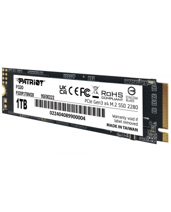 patriot memory SSD Patriot Viper P320 M2 PCI-Ex4 NVMe 1TB 3GB/s