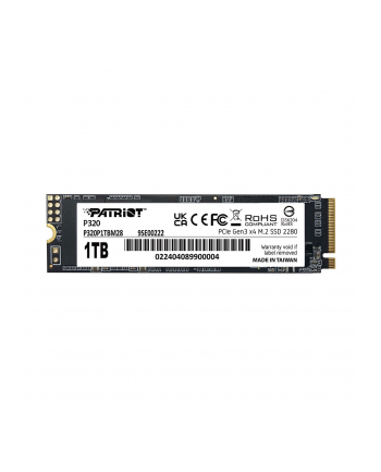 patriot memory SSD Patriot Viper P320 M2 PCI-Ex4 NVMe 512GB 3GB/s