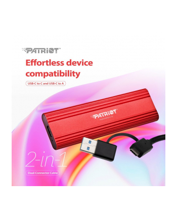 patriot memory Patriot Transporter LT 1TB USB32 Type-C SSD 1000 MB/s Aluminium