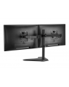 digitus Stojak biurkowy podwójny 2xLCD max 32''; max obciążenie 2x 8kg uchylno-obczerwonyowy czarny - nr 76