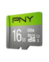 pny technologies Karta pamięci PNY Elite microSDHC 16GB - nr 2