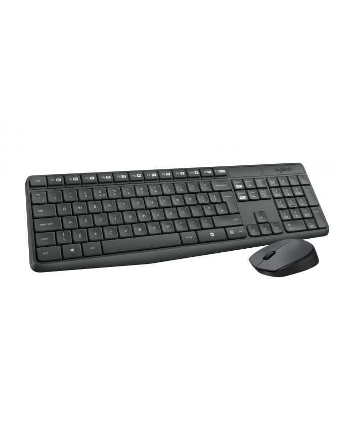 logitech MK235 WIRELESS KEYBOARD / MOUSE/COMBO GREY-D-(wersja europejska)-24GHZ-CENTRAL główny