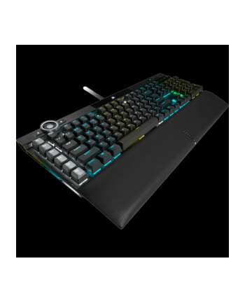 no name Klawiatura Gamingowa Corsair K100 RGB, Corsair OPX, LED RGB - Czarna