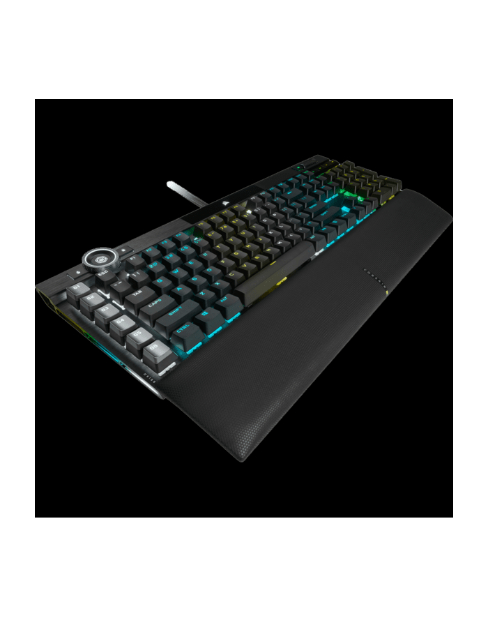 no name Klawiatura Gamingowa Corsair K100 RGB, Corsair OPX, LED RGB - Czarna główny