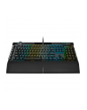 no name Klawiatura Gamingowa Corsair K100 RGB, Corsair OPX, LED RGB - Czarna - nr 60