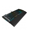 no name Klawiatura Gamingowa Corsair K100 RGB, Corsair OPX, LED RGB - Czarna - nr 61
