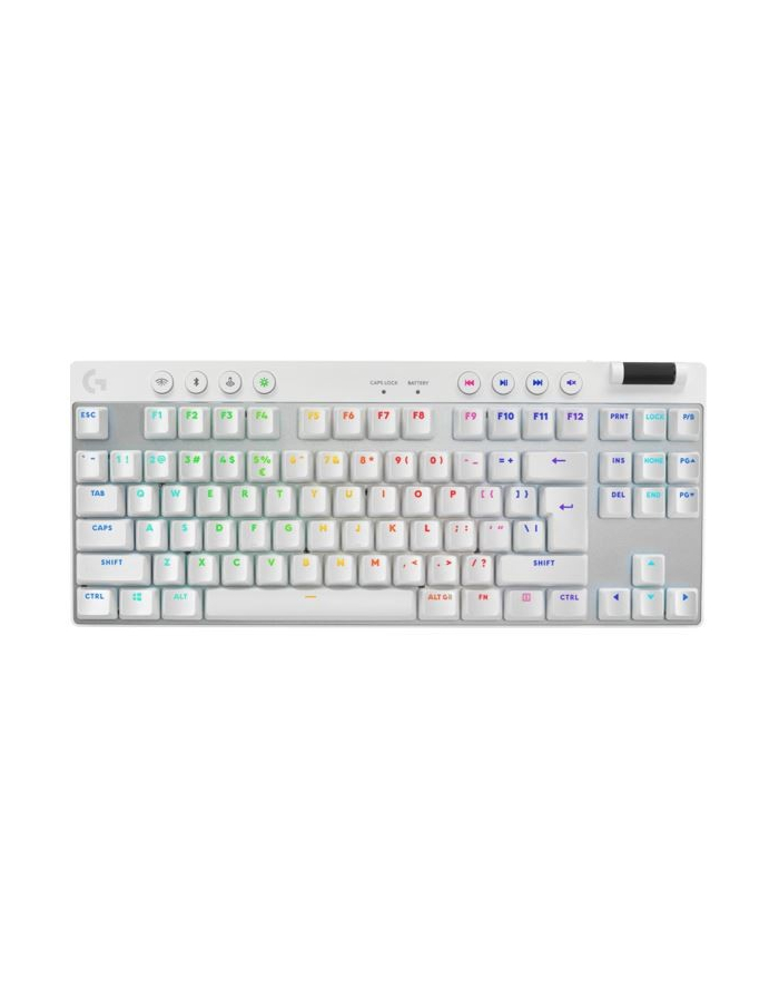 logitech Klawiatura G Pro X TKL Lightspeed US White główny