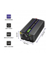 Qoltec Przetwornica napięcia Monolith 1200 MS Wave | 12V na 230V | 600/1200W | USB - nr 9
