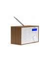 no name Kompaktowe radio DAB+/FM Denver DAB-46 białe - nr 2