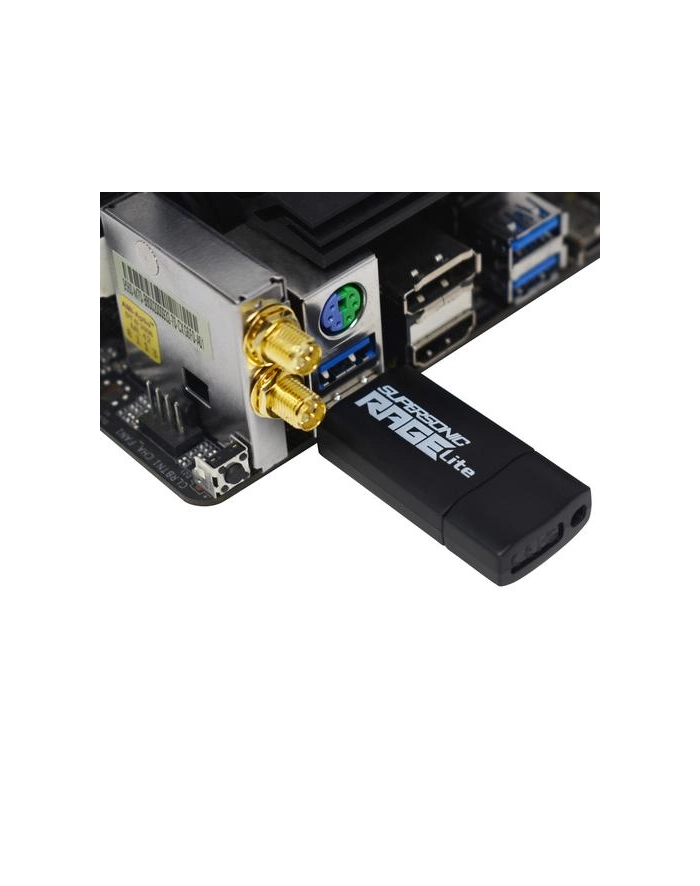 patriot memory Patriot Rage Lite 512GB 120MB/s USB 32 chowany czarny główny
