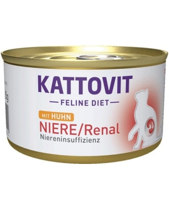 KATTOVIT Renal kurczak - puszka 185g karma dla kota