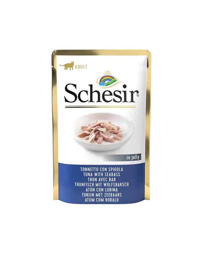 agras pet foods SCHESIR dla kotów Adult Tuńczyk z Bass 85g główny