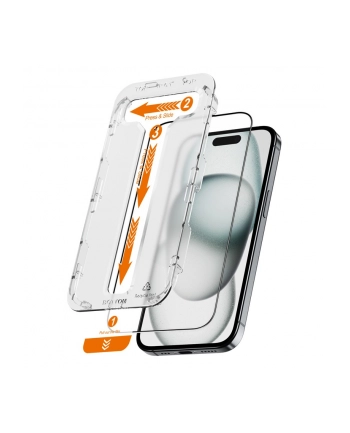 crong Szkło hartowane EasyShield 2-Pack -  iPhone 15 (2 sztuki)