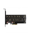 no name Adapter Axagon PCEM2-DC PCI-E x4 na M2 NVMe z chłodzeniem - nr 24