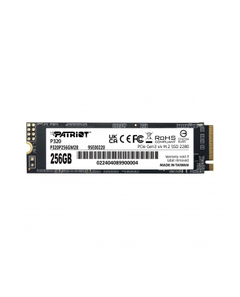 patriot memory SSD Patriot Viper P320 M2 PCI-Ex4 NVMe 256GB 22GB/s