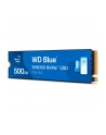 western digital WD Blue SN5000 NVMe SSD 500GB M.2 2280 PCIe Gen4 - nr 4