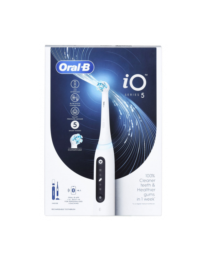 Braun Oral-B Szczoteczka elektryczn iO5 Quite White główny