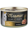 MIAMOR Feine Filets - filety mięsne smak: tuńczyk z serem 100g - nr 1