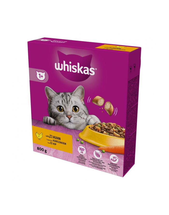 WHISKAS Sucha Karma dla kota Kurczak 800g główny