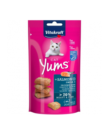 VITAKRAFT CAT YUMS łosoś  przysmak dla kota 40g