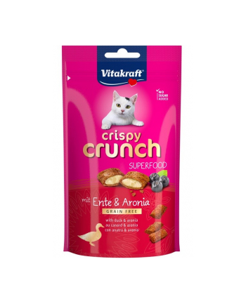 VITAKRAFT CRISPY CRUNCH kaczka/aronia przysmak dla kota 60g