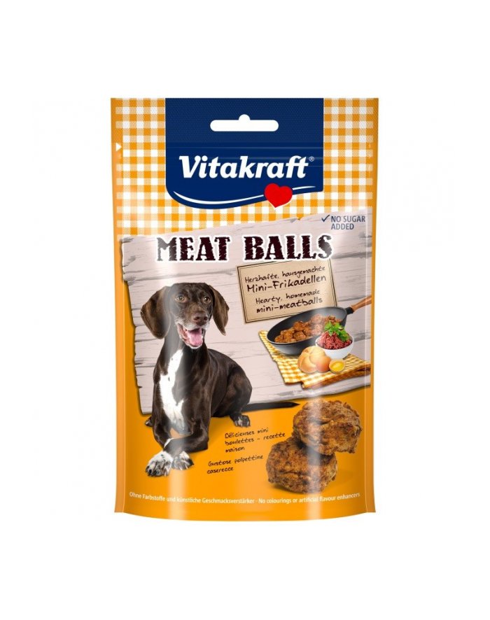 VITAKRAFT MEAT BALLS przysmak dla psa 80g główny