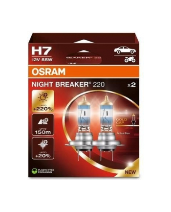 OSRAM NIGHT BREAKER 220 H7
