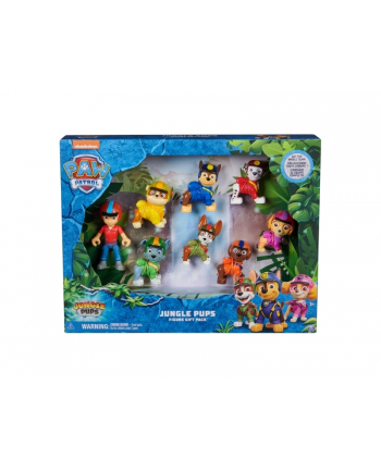 no name PAW PATROL Psi Patrol: Patrol z dżungli - zestaw figurek 6068184 Spin Master