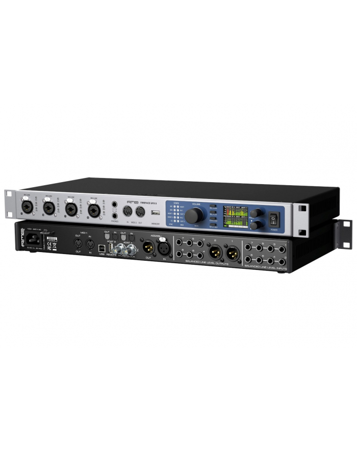 RME FIREFACE UFX II - Interfejs Audio USB [30 IN/ 30 OUT] główny