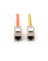 no name Moduł (gniazdo) keystone RJ45 (8P8C) kat6A, STP,ekranowany, beznarzędziowy, stalowy, 24szt - nr 12