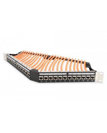 no name Moduł (gniazdo) keystone RJ45 (8P8C) kat6A, STP,ekranowany, beznarzędziowy, stalowy, 24szt