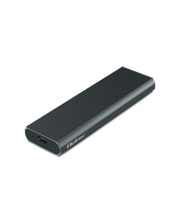  Obudowa/kieszeń Qoltec na dysk M.2 SSD | NVMe | PCIe | USB 3.1 | Super speed 10Gb/s | 4TB | Grafit
