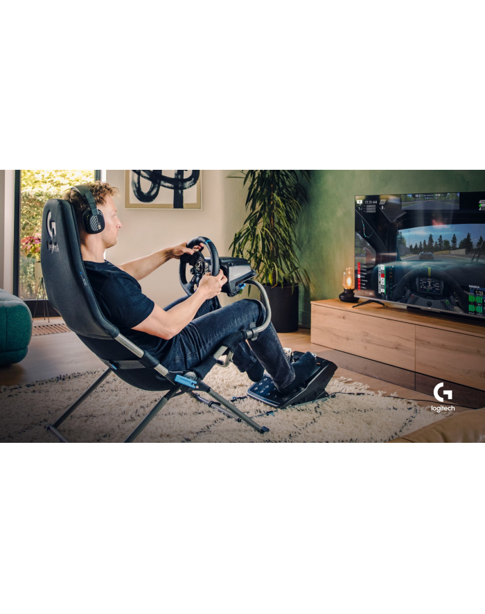 Fotel Gamingowy Playseat Challenge X - Logitech G Edition Actifit Czarny główny