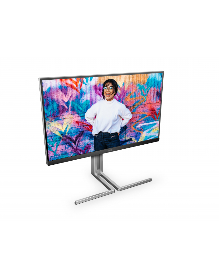 Monitor AOC 27'' Graphic Pro Q27U3CV HDMI DP 6xUSB RJ-45 głośniki główny