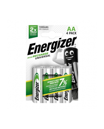 Akumulatorki Energizer R6/AA Ni-MH 1300mAh Universal - 4 sztuki (blister)