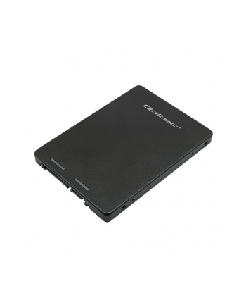  Adapter Qoltec na dysk M.2 SSD | SATA NGFF do SATA III | 2TB | Super speed 6Gb/s | Czarny