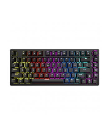 savio Klawiatura mechaniczna bezprzewodowa PHENIX Gateron Yellow Pro, ABS