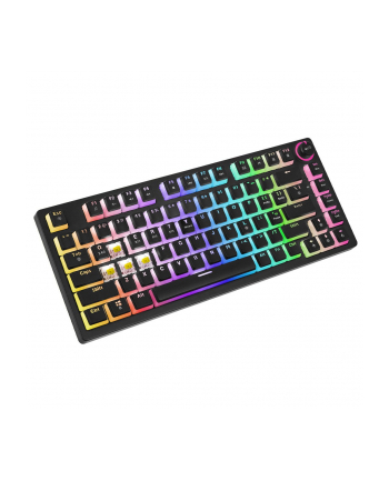 savio Klawiatura mechaniczna bezprzewodowa PHENIX, Gateron Yellow Pro, Pudding